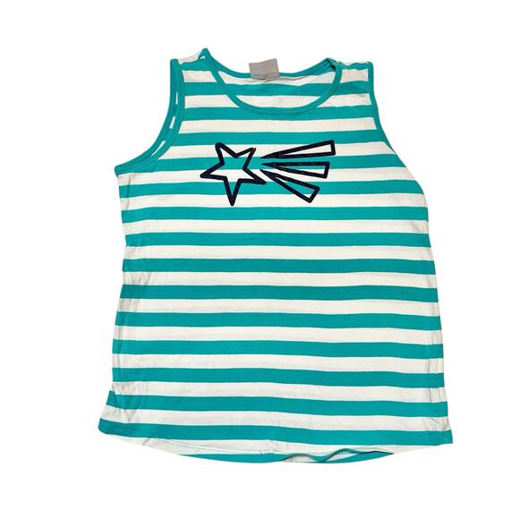 Hanna Andersson Sueded Jersey Art Tank Size 14-16 - Picture 1 of 6